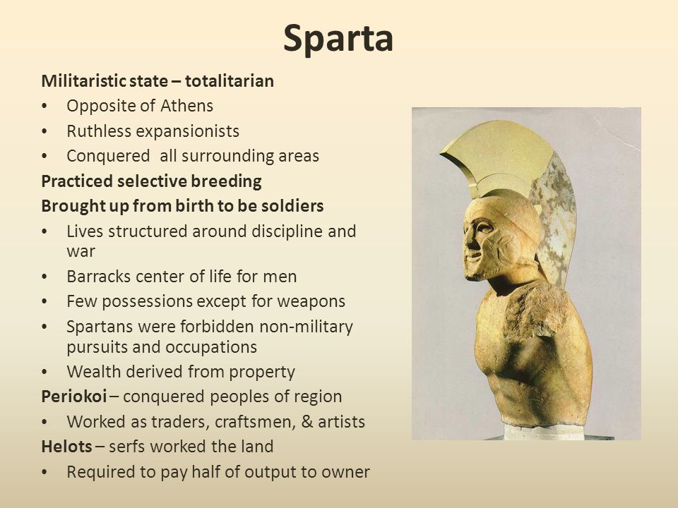 The conflict between Athens and Sparta